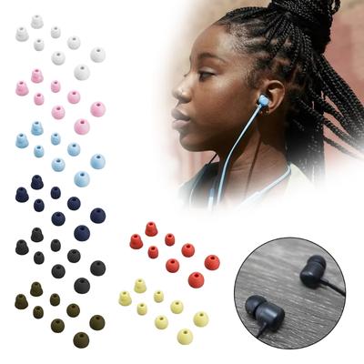 8 шт. Силиконовый внутриканальный чехол для Bluetooth-совместимых наушников для Beats Flex / X Чехлы Амбушюры Подушечки Вкладыши Насадки