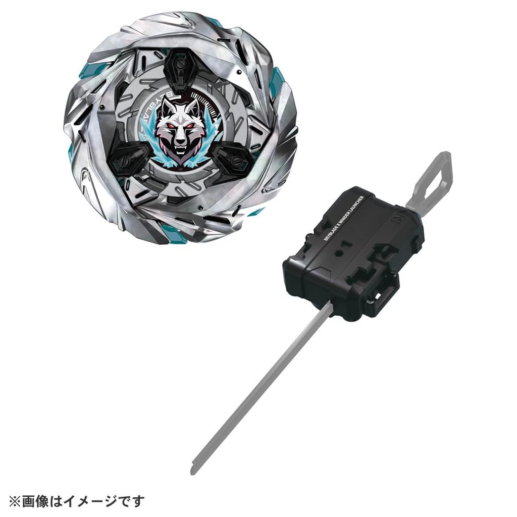 BEYBLADE X Beyblade X Стартовый Серебряный Волк UX-08 3-80FB