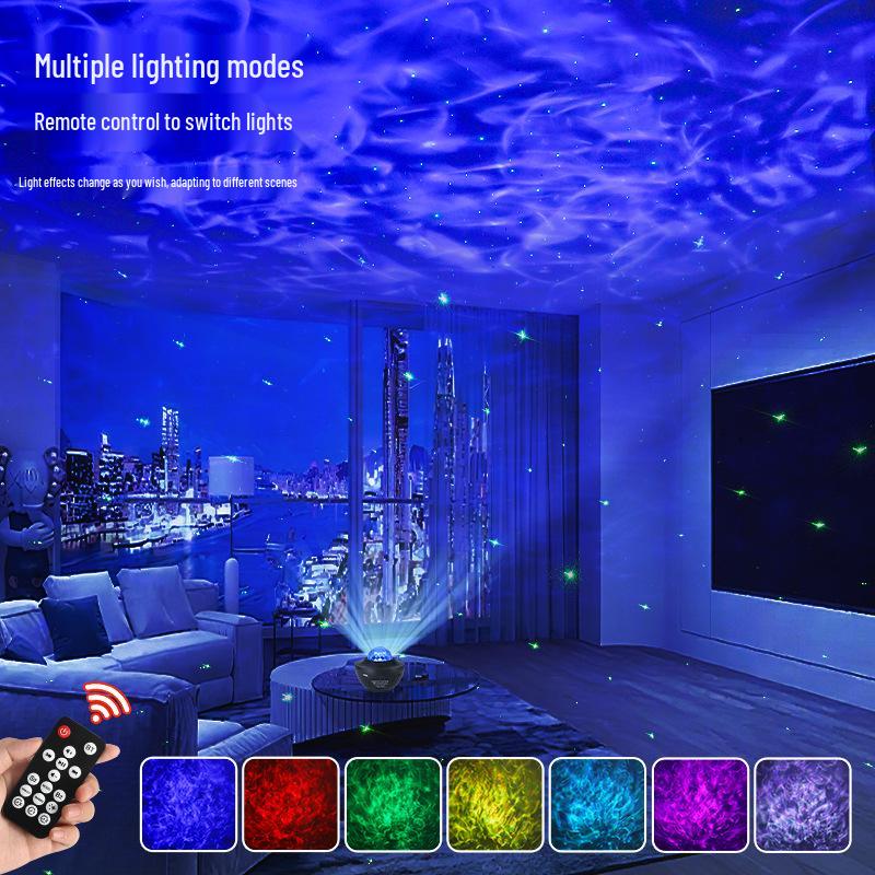 Проектор звездного неба: USB Включаемый Лазерный Ночник для Спальни и Вечеринок