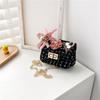 Adorable Girls' Crossbody Bag For Fall And Winter With Cute Rabbit And Floral Design