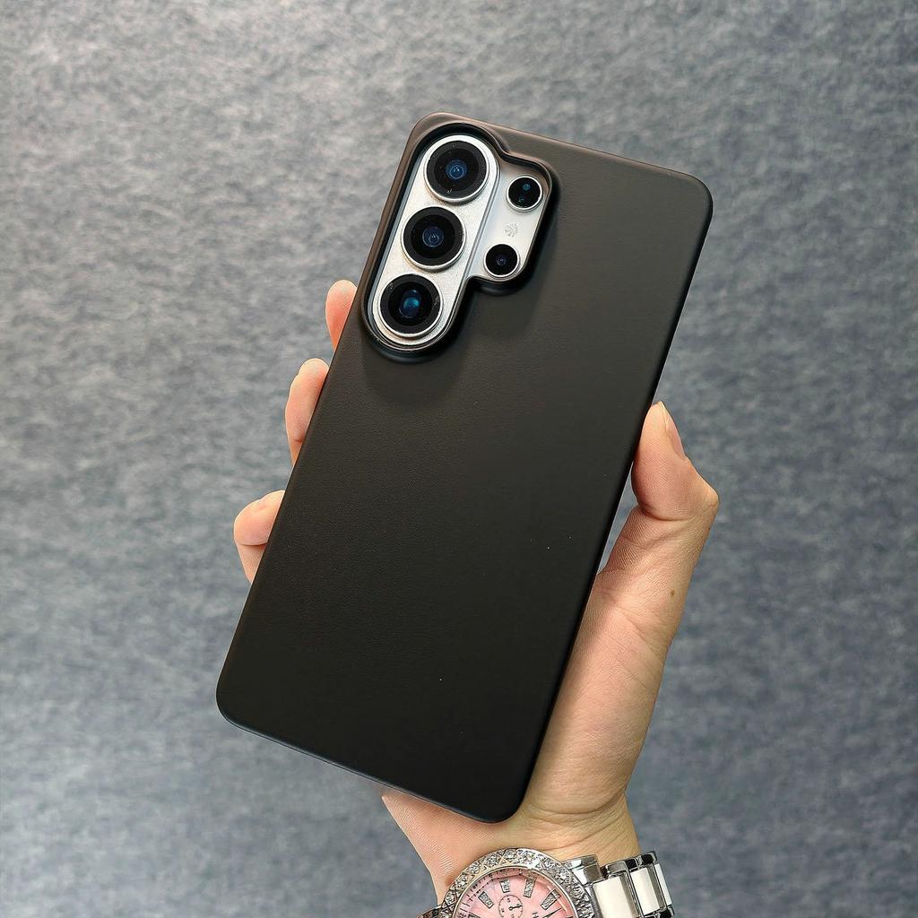 Жесткий матовый безрамочный чехол из поликарбоната для Samsung Galaxy S26 S25 S24 Ultra S23 FE S22 Plus A55 A56 A54 A15 A16 Ультратонкая матовая крышка