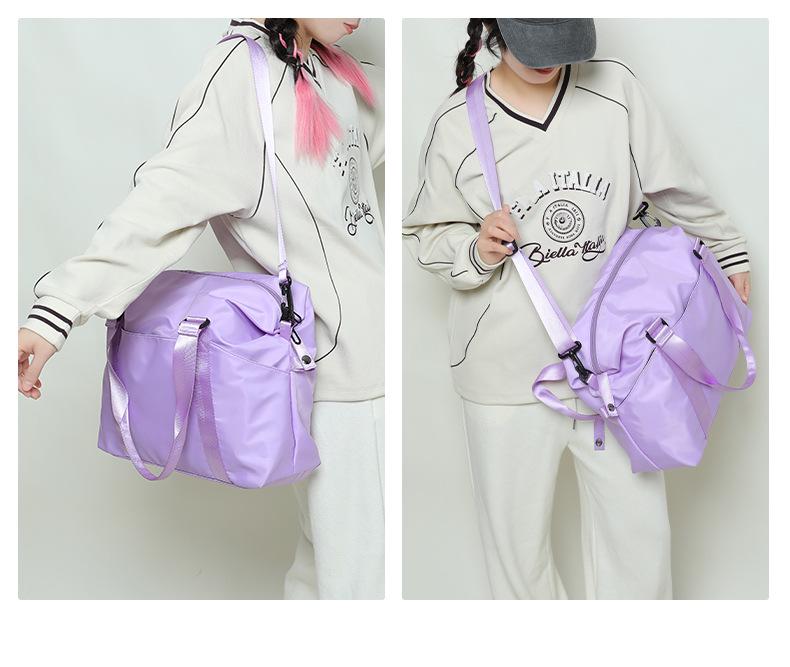 Нейлоновая дорожная сумка большой вместимости: Сумка для беременных и любителей йоги с защитой от брызг и разделением сухого и влажного воздуха