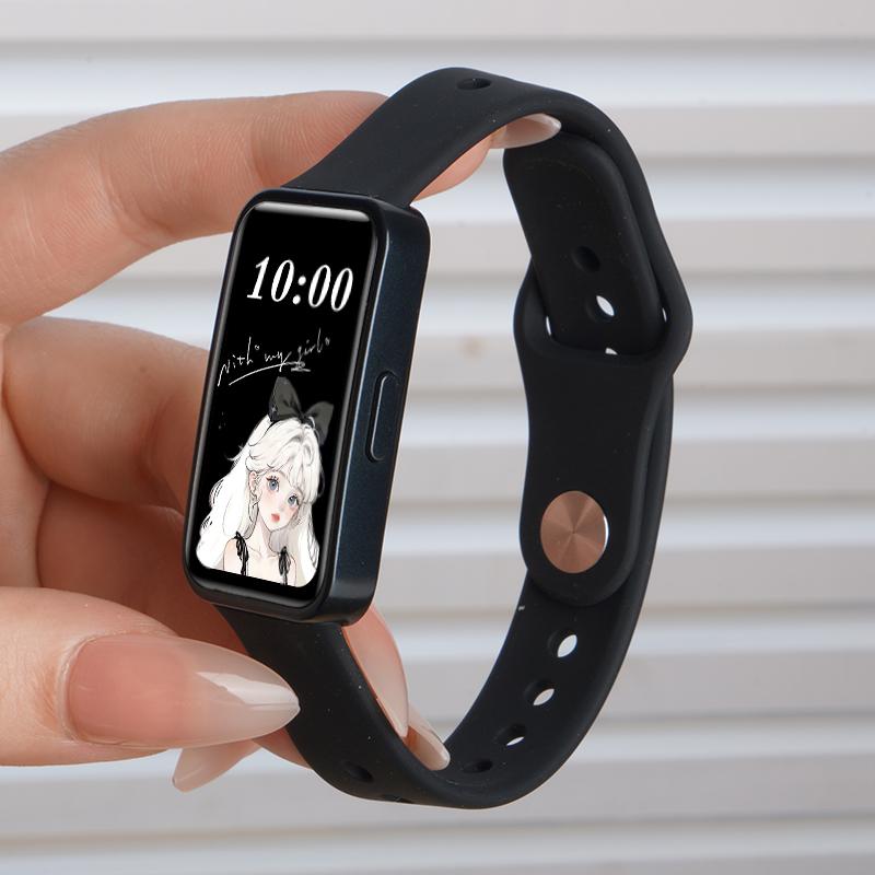 Silicone Strap For Huawei Band 10/9/8 Accessories Replacement Sport watch bracelet pulseira correa for Huawei Bands 9 NFC/8 NFC 3