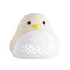 Мультяшный Милый Таймер Птичка Ночник Будильник Силиконовый USB Светодиодный Ночник Прикроватная Лампа для Ребенка