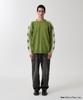 MAHAGRID Star Crash Knit Crewneck Olive(Mg2Fsmk610A)