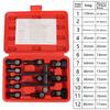 Seal Driver Installer 10 Pcs/Set Motorcycle Bearing Disassembly Tools Remover Automotive Tools Aluminum Wheel Bearing Kit