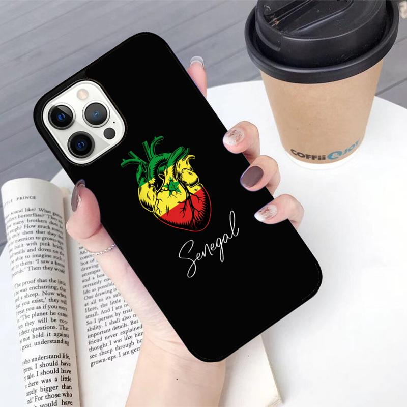 Чехол для мобильного телефона с флагом Сенегала Для iPhone 17 Air 16 Plus Чехол Для iPhone 17 Air 16 15 14 12 13 11 Pro MAX XS