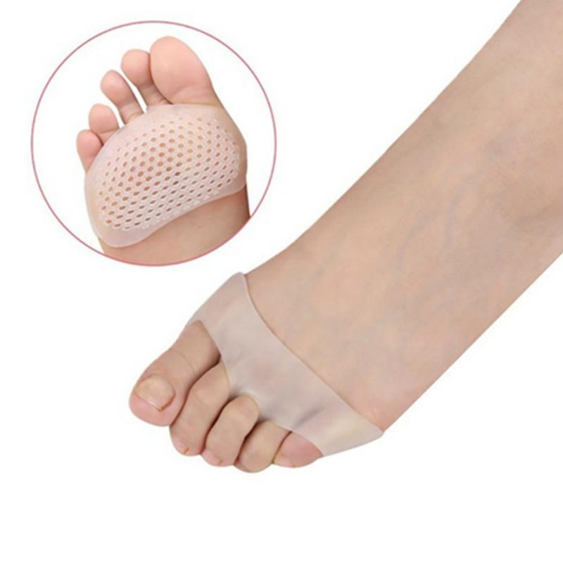 2PCS Silicone Gel Insoles Toe Separator Thumb Valgus Orthopaedic Foot Protector Bunion