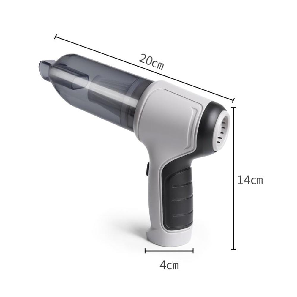 Ручной автомобильный пылесос, портативный беспроводной пылесос, портативная мини-воздушная тряпка и ручной насос с 9000 Па
