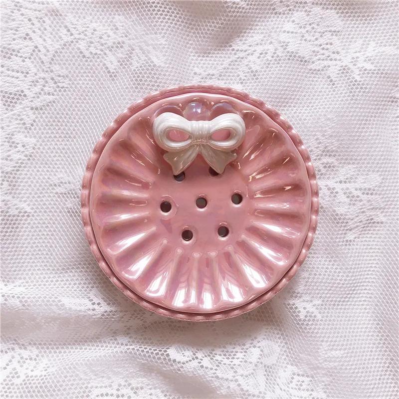 Комплект для ванной комнаты Bowknot, стакан для ополаскивания полости рта, дозатор для мыла, мыльница, керамический набор для мытья посуды, держатель для зубных щеток, набор принадлежностей для ванной комнаты отеля