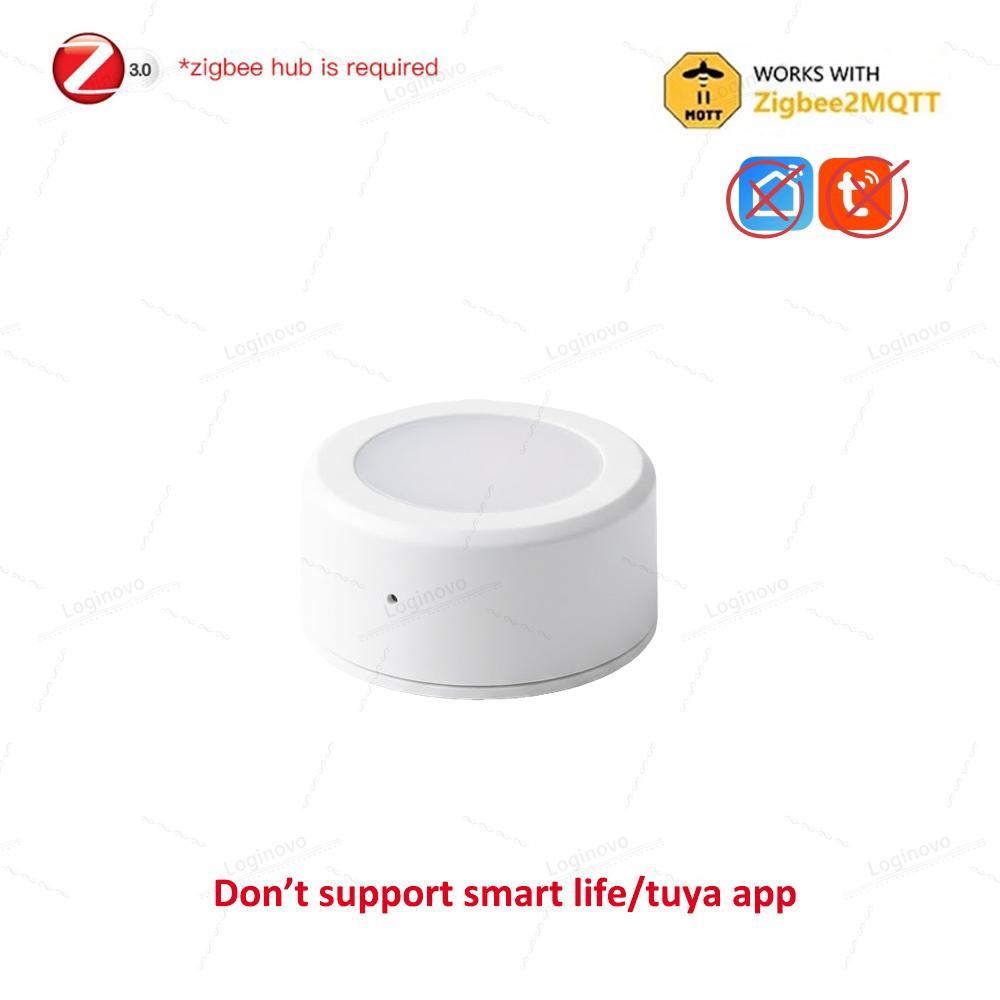 Zigbee Ambient Light Illuminance Sensor MQTT Version or Tuya Zigbee Version Smart Home Brightness Detector Work With Gateway Hub