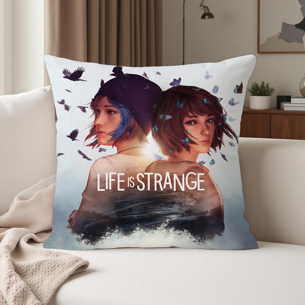Life Is SStrange Adventure Game Movie Pillow Case Suitable For Bedrooms Living Rooms Cars Home Decoration