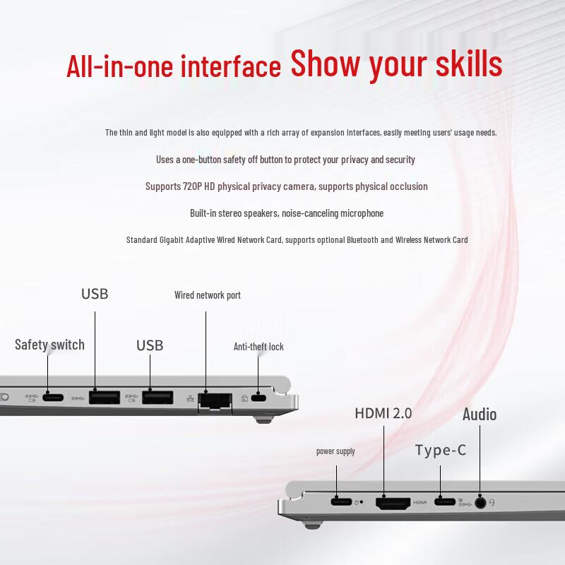Lenovo Бизнес-ноутбук Zhaoyang CF4720J (Китайская версия)