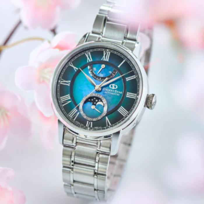 ORIENT STAR Наручные часы Japan Official Limited Edition M45 F7 Mechanical Moonphase RK-AY0114A