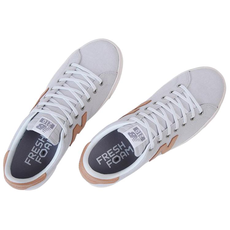 New Balance NB 210 Универсальные Удобные Кеды Унисекс Кроссовки Светло-серый AM210CLW