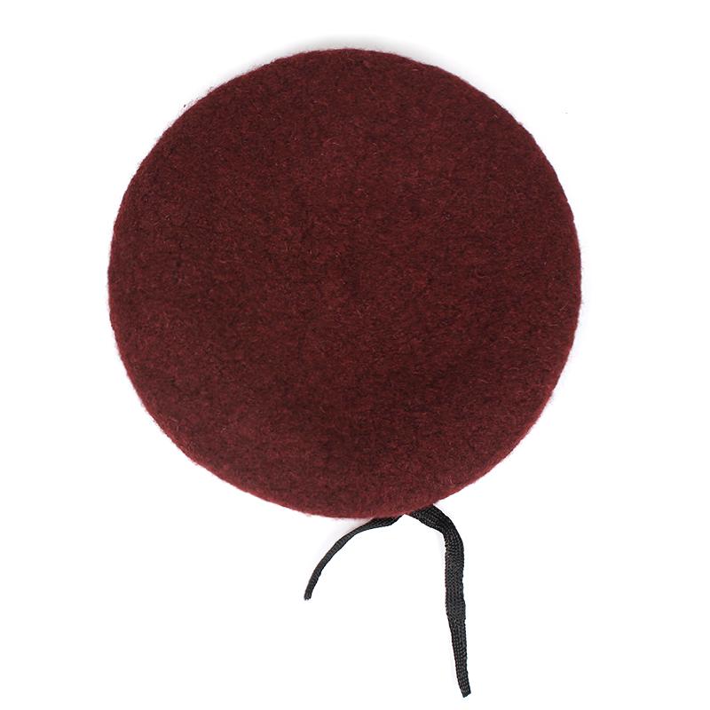 Color Unisex Solid Hat Beret Men Women Painters Hats Autumn Winter Warm Berets Flat Caps Casual Cap