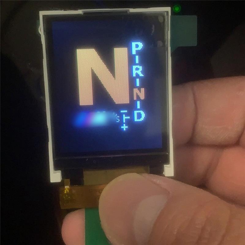 A03E-LED Shift Handball LCD Display For BMW E90 E91 E92 E93 Gear Position LCD Display