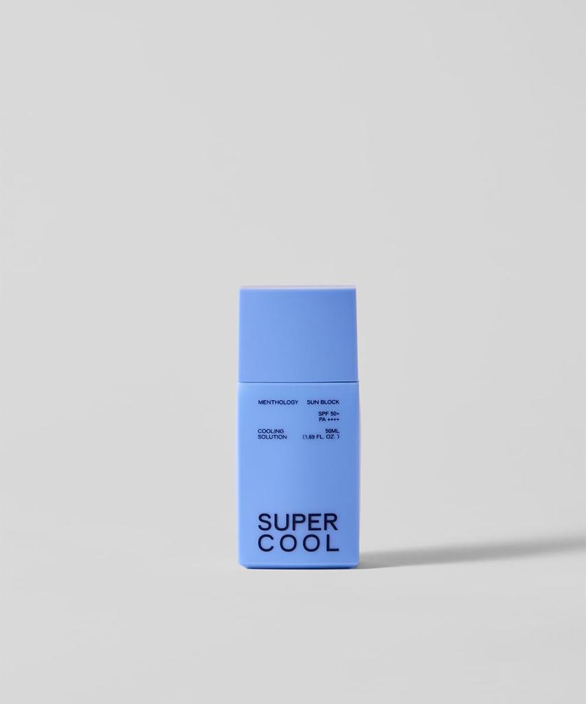 Menthology Super Cool UV Для чувствительной кожи мужчин и солнцезащитный крем, Защита, SPF50+ PA++++, Охлаждающий, Успокаивающий, Отбеливающий, Гладкий, Отбеливающий, Увлажняющий,