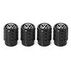 4PCS Car Wheel Tire Valve Stem Caps Metal valve Accessories Auto Cover for Volkswagen VW R Line R32 Touareg Passat Polo 4 Motion zq3
