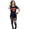 DC Comics Womens/Ladies Superman Man Of Steel Logo Cotton T-Shirt