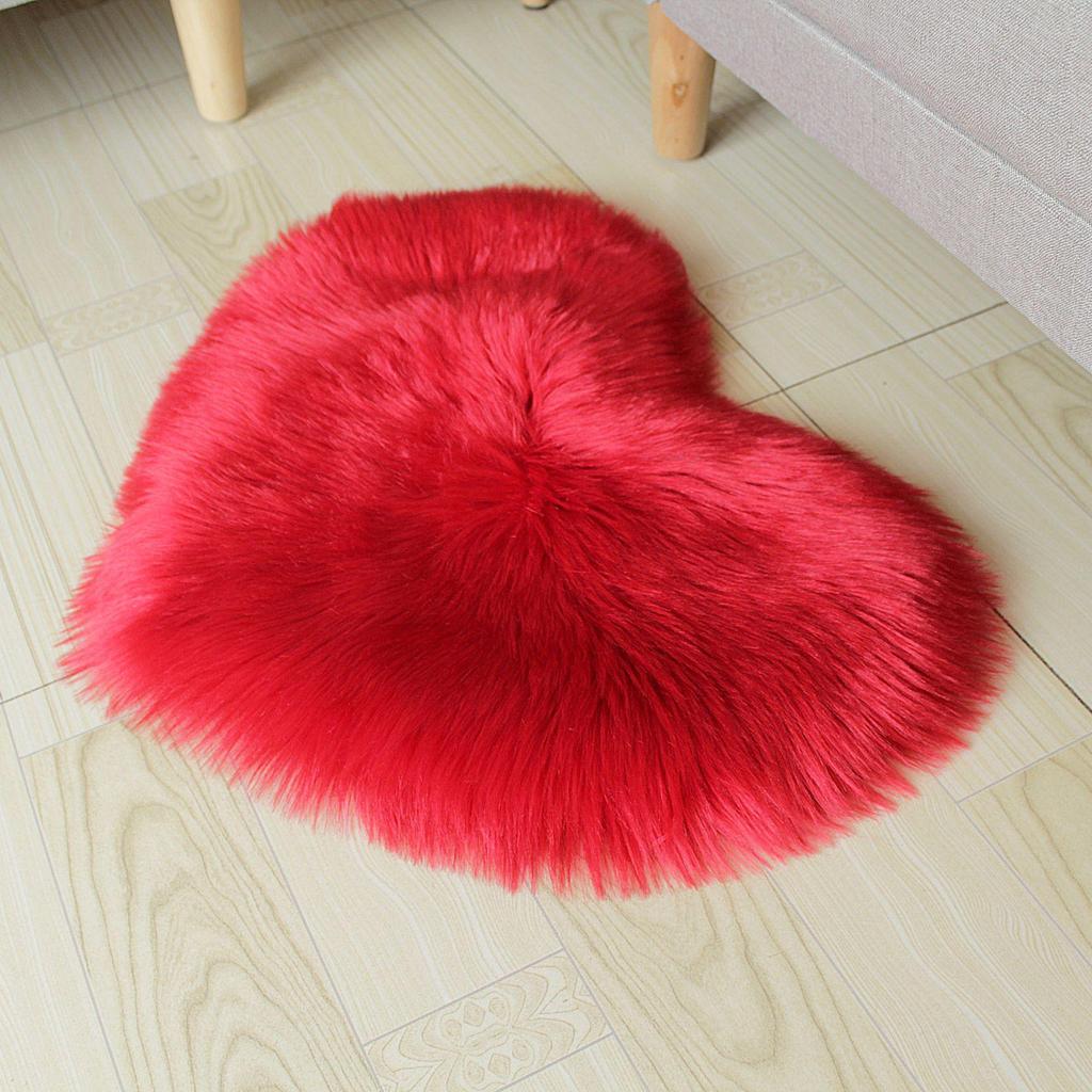 Ковер Spot Love из искусственной шерсти, одеяло для матраса, подушка для дивана, плюшевый коврик для ног для гостиной, журнального столика или спальни