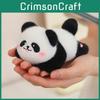 Panda Spinning Plush Keychain Backpack Charm Couples Gift Pp Cotton Short Plush Decor