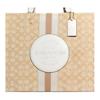 Coach Dempsey 40 Vertical Large Capacity Classic Monogram Jacquard With Exquisite Pebble Leather Shoulder Crossbody Tote Bag C8418-IMDQC