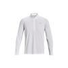 Solid Color 1/2 Zip Running Breathable Crew Neck Pullover Long Sleeve Raglan T-Shirt Men Tops White 1361474-100