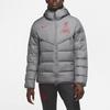 Nike Strike Printed Pattern Hooded Long Sleeve Down Jacket Men Outerwear Grey DA6665-087