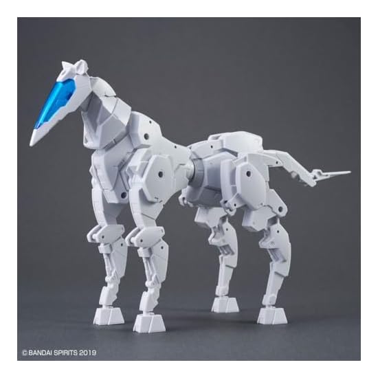 BANDAI SPIRITS 30MM eEXM-30 Espossito (Horse Mecha Ver.) [White] 1/144 Scale Color-Coded Plastic Mod