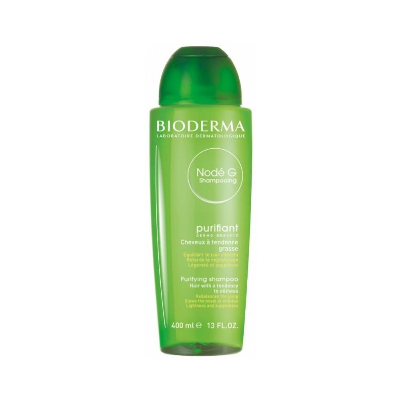 Bioderma Очищающий, себорегулирующий и разглаживающий шампунь для жирной кожи головы Nodé G