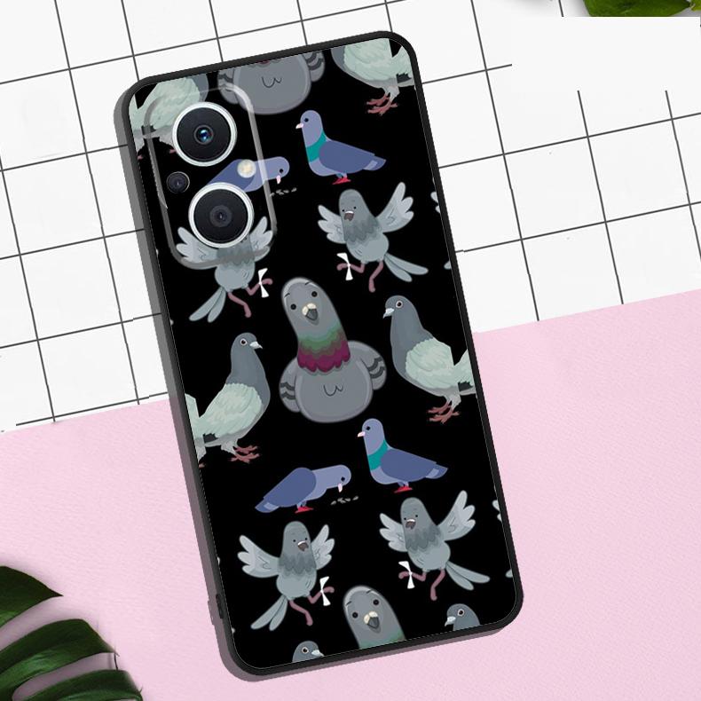 Голуби Птицы Стая Животное Чехол Для OPPO Reno 11 12 13 F 8T 7 8 10 Pro OPPO Find X8 Pro X3 X6 Pro X5 Lite Чехол