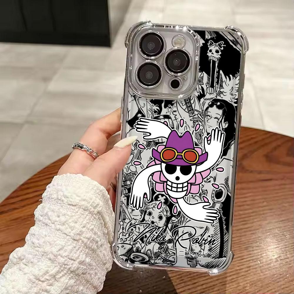 Anime Cool Skull Logo Plating Phone Case For Huawei Honor X6d 600 x8d X5c X7d Magic7 Play10 400 X9d X6c Pro Lite 4G 5G Anti Fall