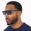 Grey Square Men S SunglaSSeS ck20521S 001 56