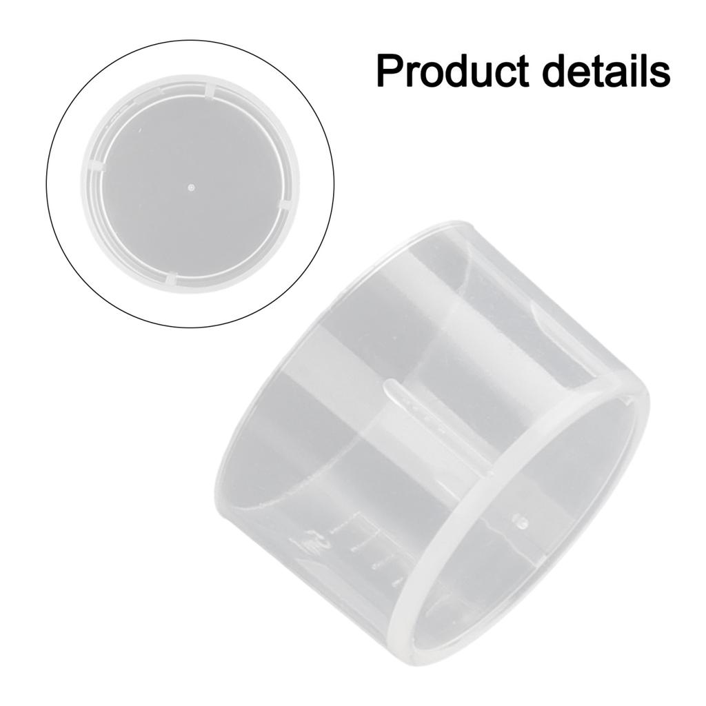 100 шт. Пластиковые мерные стаканчики 5 мл для проектов по искусству и ремеслу, новые