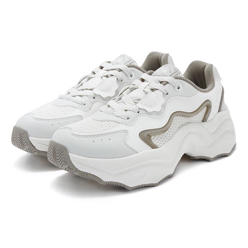 Женские осенние ретро кроссовки 361° на массивной платформе