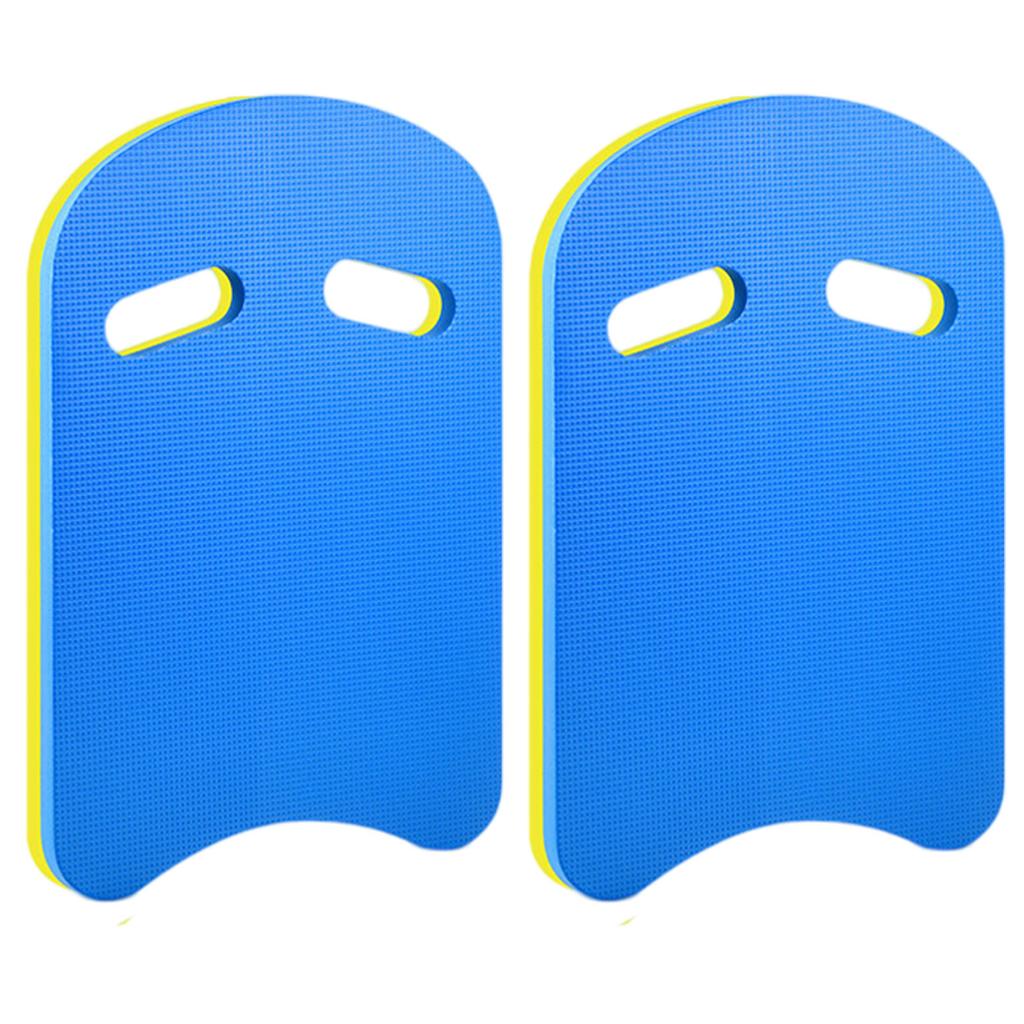 2Pcs Swimming Training Kickboard, U-Shaped Design, Summer Auxiliary Floatation Device, With Integrated Hole Handle, EVA Foam Material, Pool Accessory
