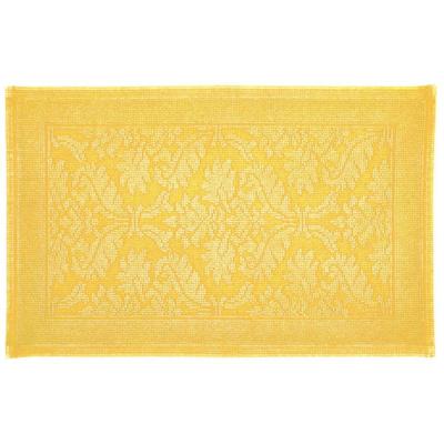 Хлопковый коврик для ванной 50х80 см FIRENZE saffron, Vent du sud