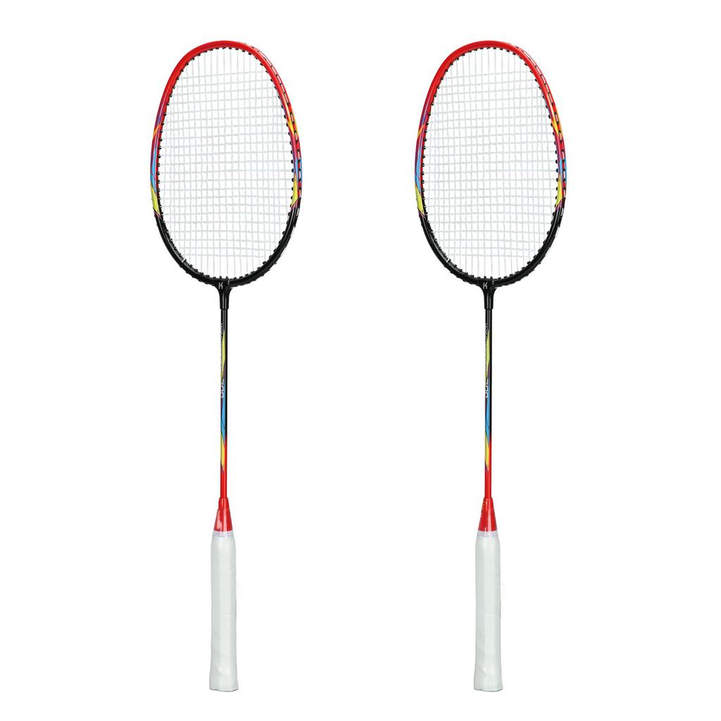 Badminton Racket Set Split Aluminum Alloy Badminton Racquets with Storage Bag for 2 Players Outdoor