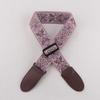 Multi-Color Guitar Strap Embroidery Adjustable Neck Strap Durable Bass Strap  for Bass Guitar