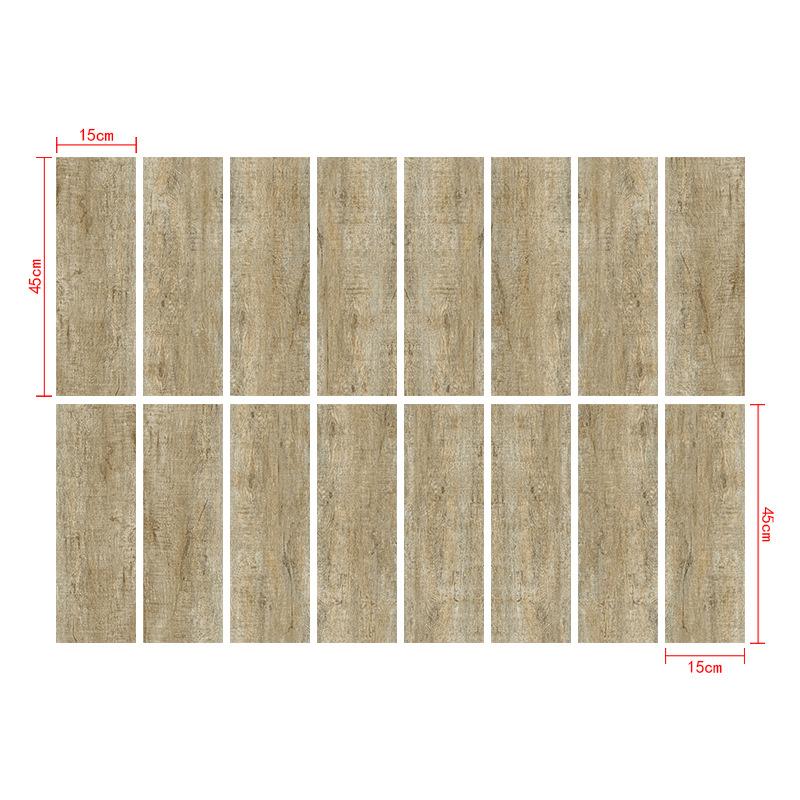 Деревянная напольная плитка, утолщенная пленка и наклейка, виниловые наклейки на пол, водонепроницаемая наклейка на пол для ванной комнаты, кухни, спальни
