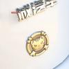 MDLUFY Cat 3D Metal Emblem Pet Cute Cat Metal 3D Car Sticker Decoration Car