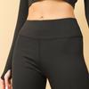 Women's Spring Summer New Mesh - Paneled 9 - Point Pants, Stretch Yoga Leggings, Running Base Layer Trousers