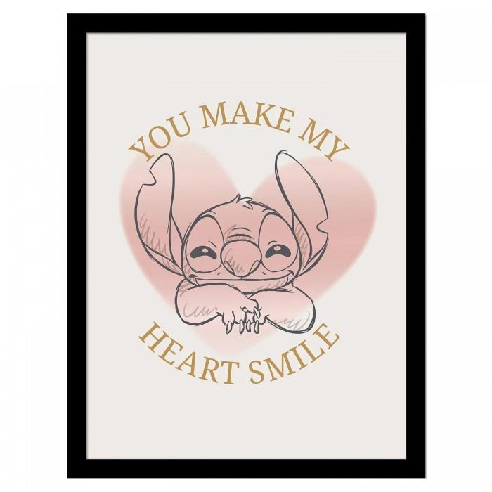 Lilo & Stitch Ты заставляешь мое сердце улыбаться Стежковый принт