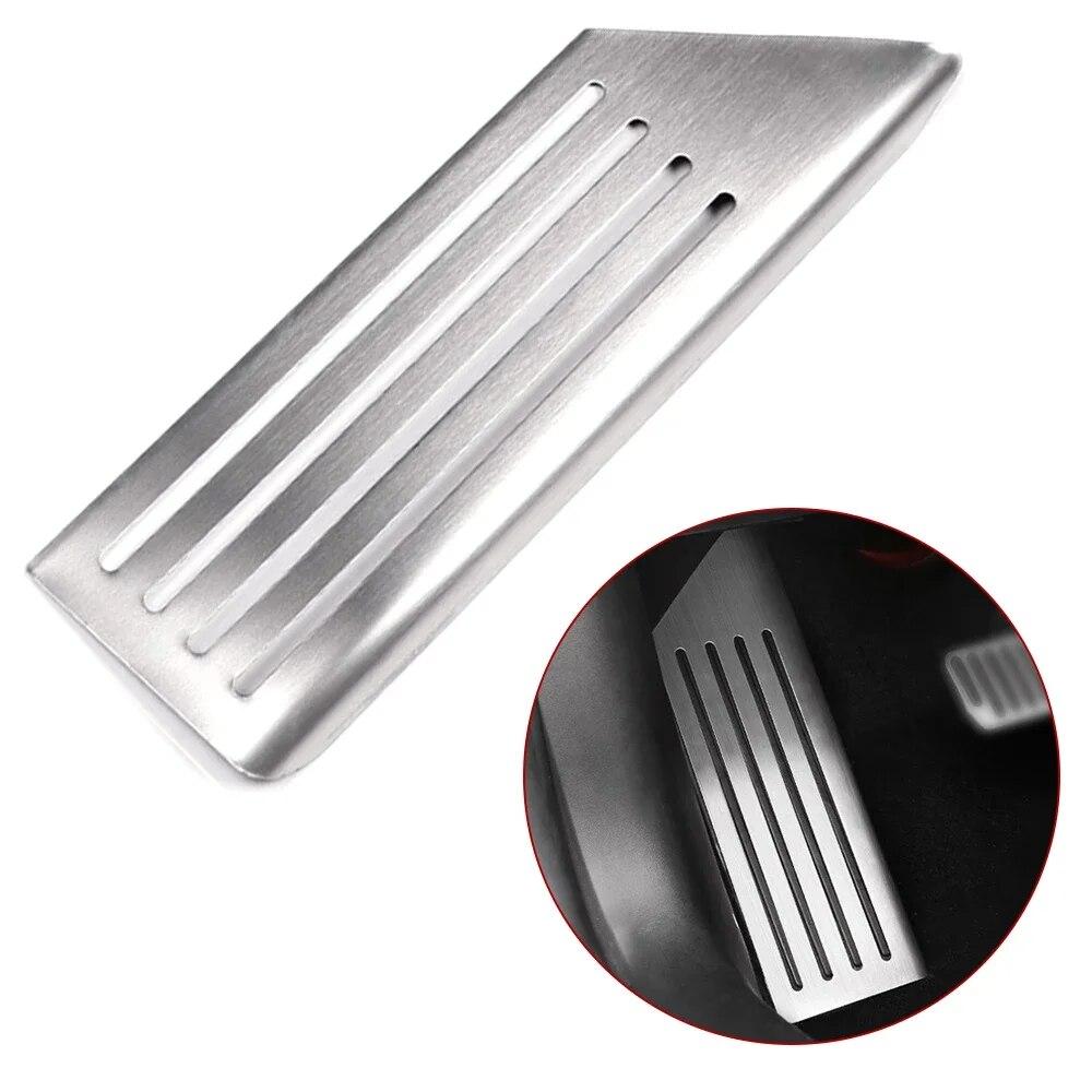 Для Tesla Model 3 Model3 аксессуары Алюминиевый сплав педаль акселератора газ топливо тормоз педаль подставка чехол для педали автомобильный стиль