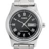 CASIO Analog Quartz STANDARD Black Silver LTP-V006D-1B