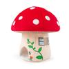 Mushroom House Plush Toys With Jungle Animal Finger Puppets For Kids Educational Play