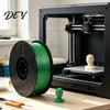 Не забивающийся Филамент Шелковый PLA для 3D-принтера 1,75 мм, Катушка 1 кг, Низкая деформация Аксессуары для Проектов Печати, Аккуратно Намотанные FDM Расходные Материалы