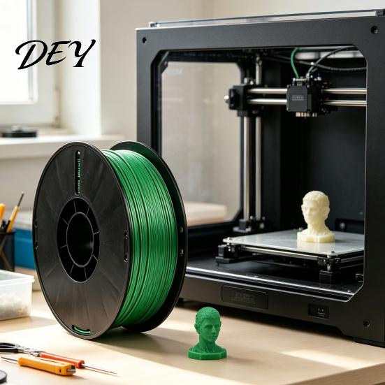 Не забивающийся Филамент Шелковый PLA для 3D-принтера 1,75 мм, Катушка 1 кг, Низкая деформация Аксессуары для Проектов Печати, Аккуратно Намотанные FDM Расходные Материалы