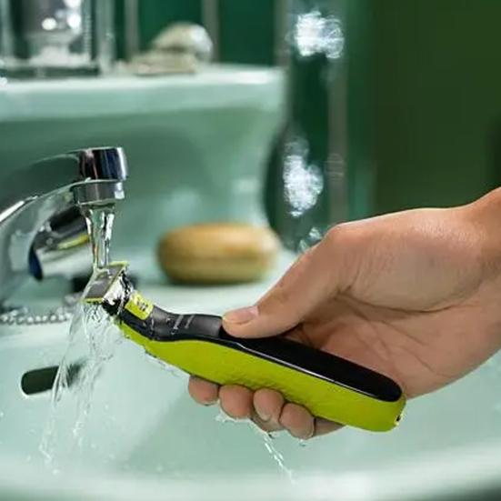 2 шт., замена лезвия для Philips One Blade QP220/50, электробритва из нержавеющей стали, мужская бритва, триммер для бороды, лезвие для головы, муж, отец, подарок